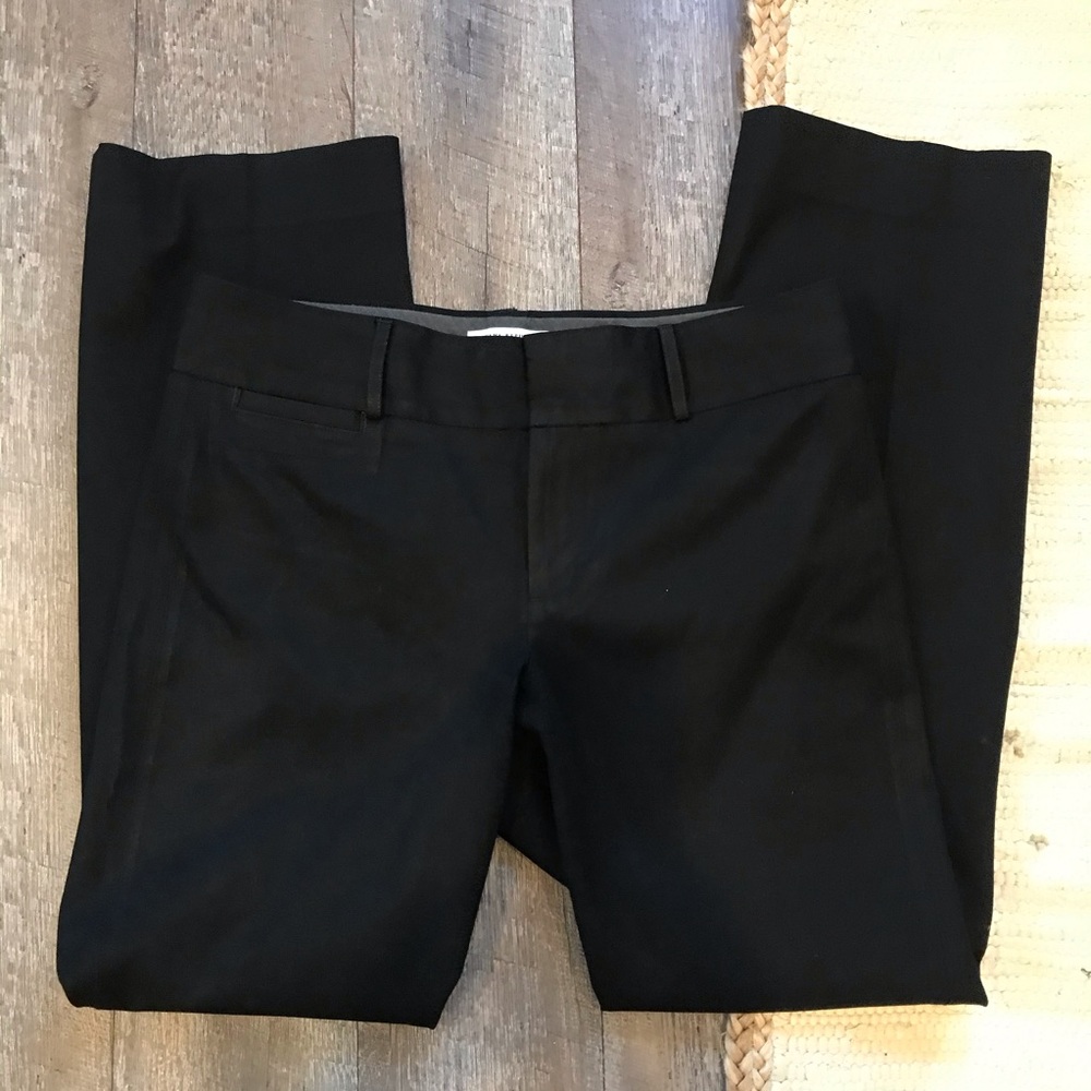 SOLDBanana Republic Black Dress Pant Size 12 Sloan - Picture 1 of 5